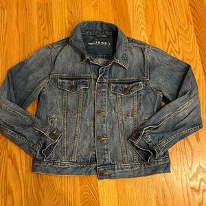 Girls Gap denim jacket size Large